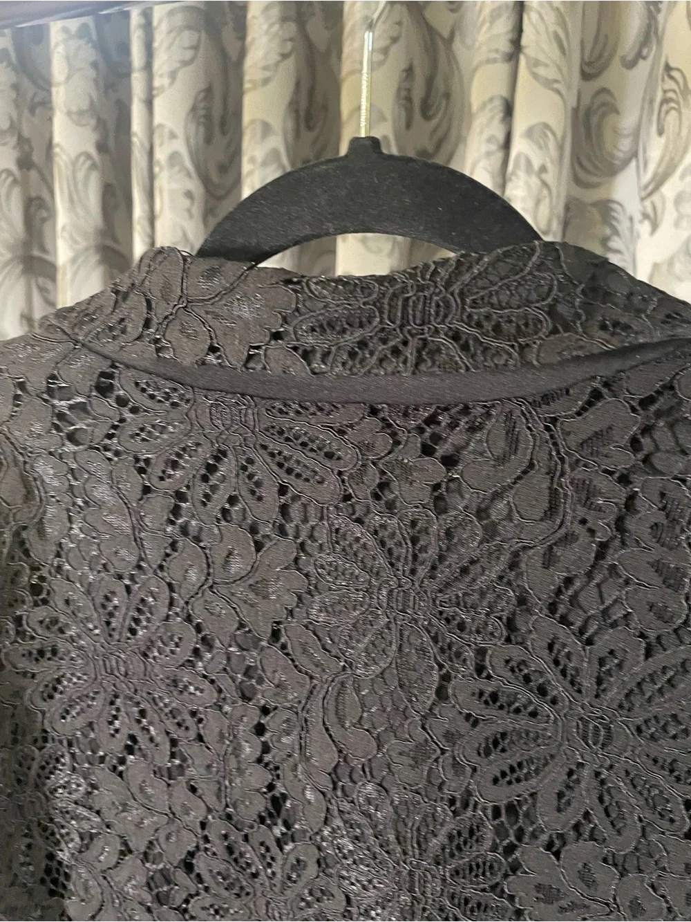 Nicole Black Lace Blazer Jacket